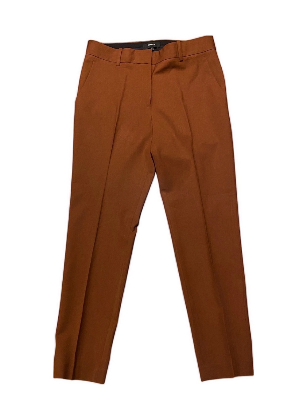 Theory Women's Cropped Pants in Rust